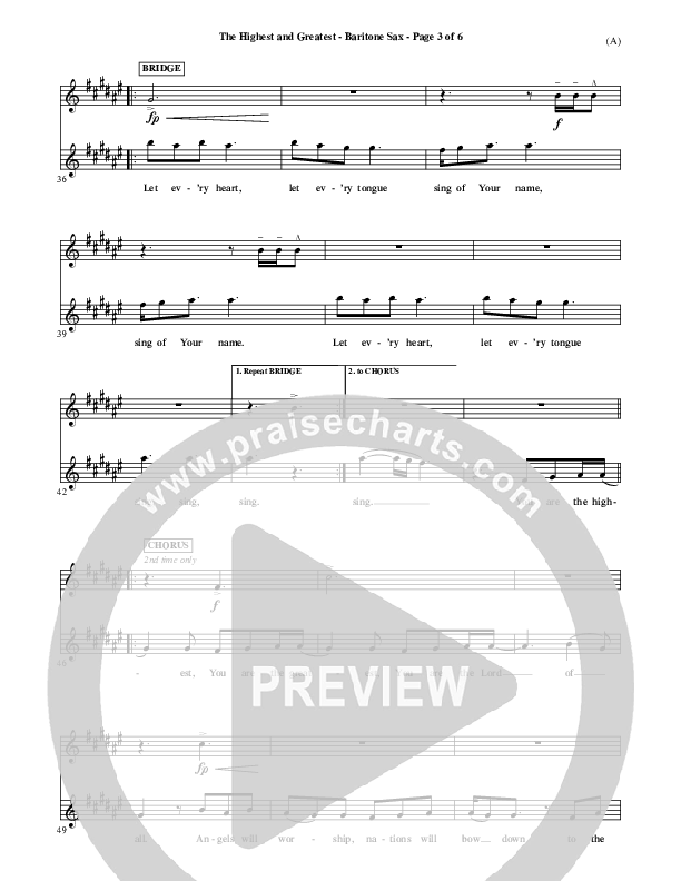 The Highest And The Greatest Bari Sax (Tim Hughes)