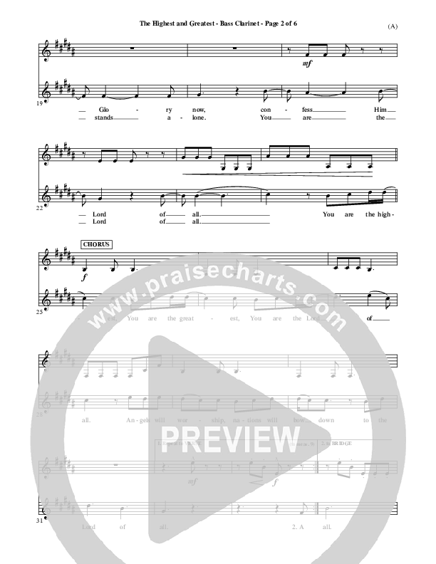 The Highest And The Greatest Bass Clarinet (Tim Hughes)