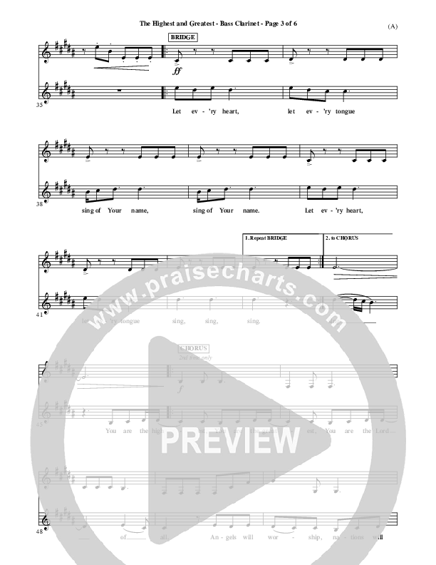 The Highest And The Greatest Bass Clarinet (Tim Hughes)