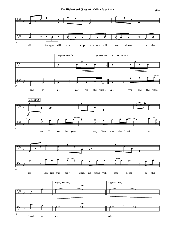 The Highest And The Greatest Bassoon 1/2 (Tim Hughes)