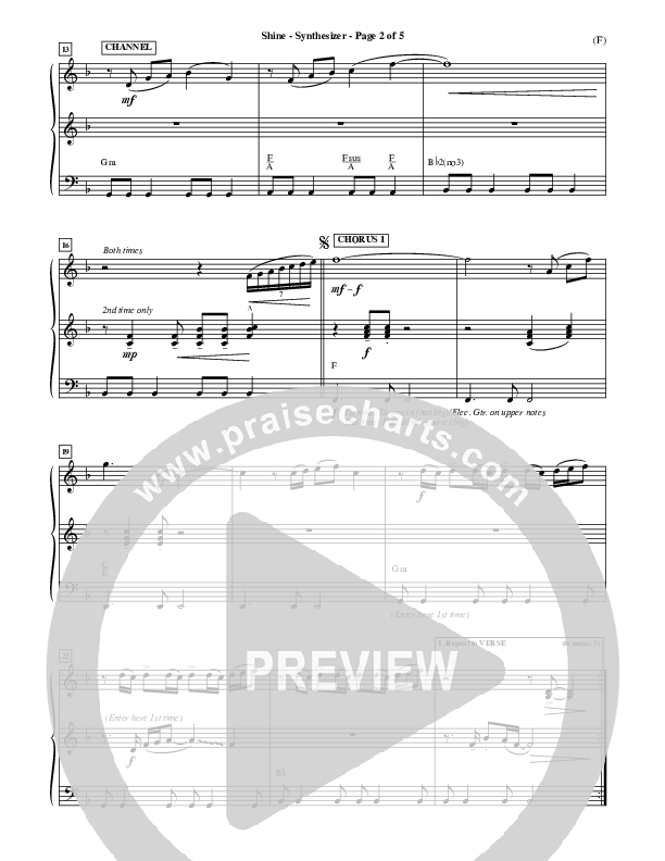 Shine Synth (Matt Redman)