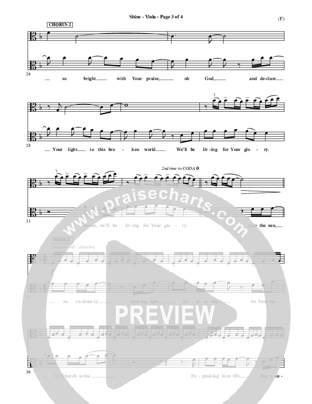 Shine Viola (Matt Redman)