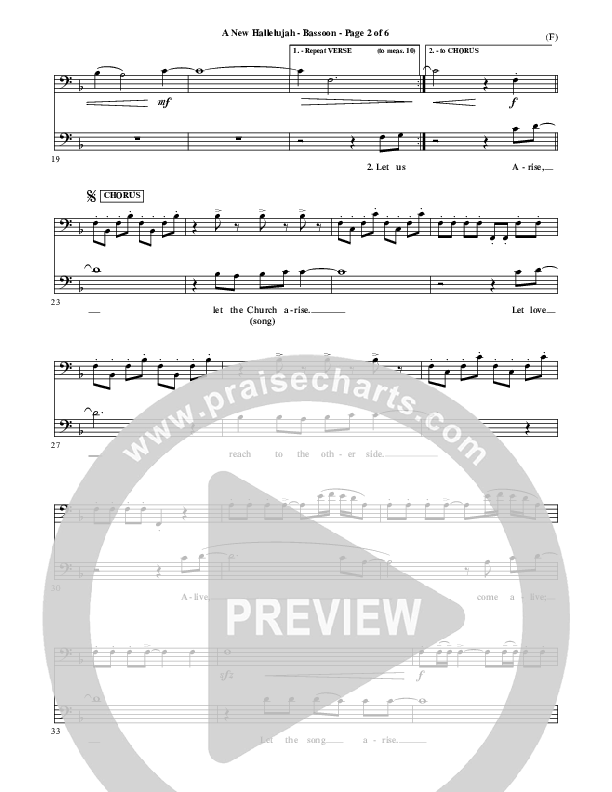 A New Hallelujah Bassoon (Michael W. Smith)