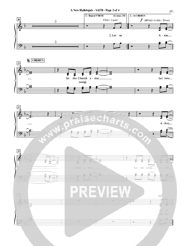 A New Hallelujah Choir Sheet (SATB) (Michael W. Smith)