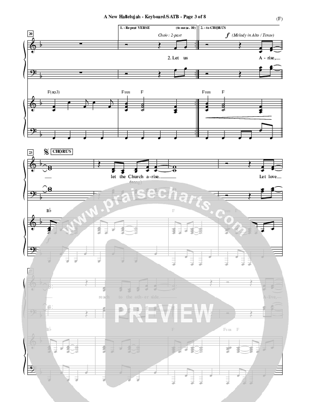A New Hallelujah Piano/Vocal (SATB) (Michael W. Smith)