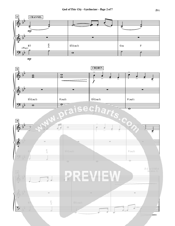 God Of This City Synth (Passion)