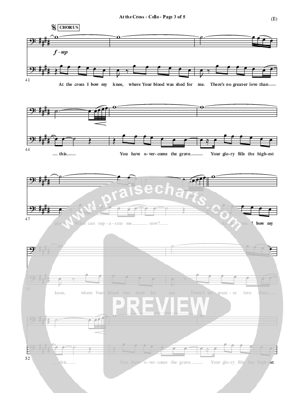 At The Cross Cello (Reuben Morgan)