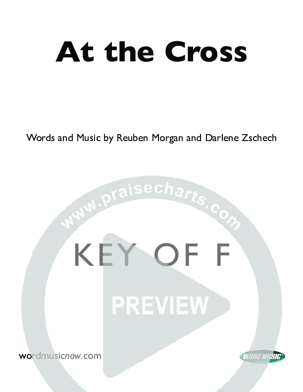 At The Cross Cover Sheet (Reuben Morgan)