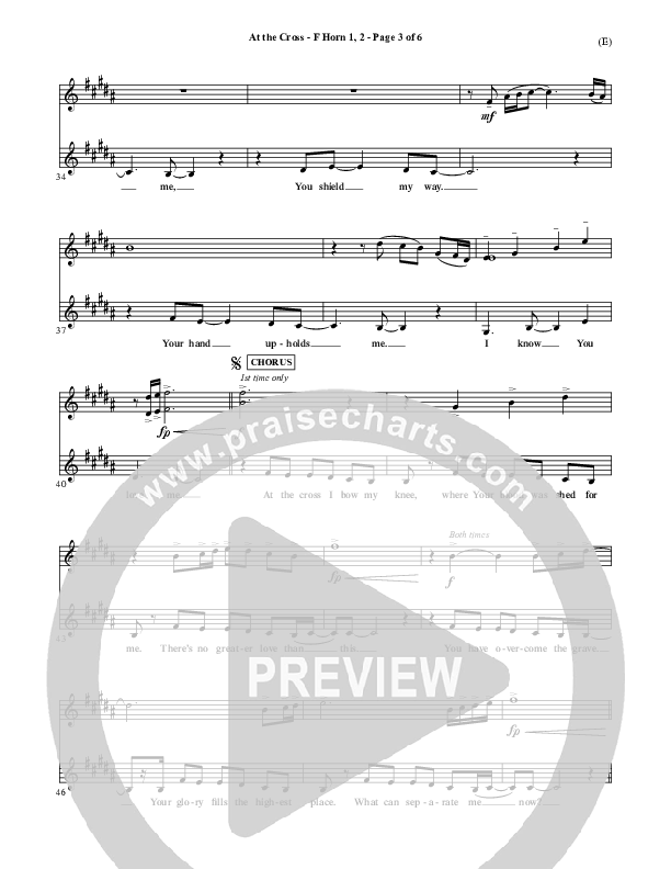 At The Cross French Horn 1/2 (Reuben Morgan)