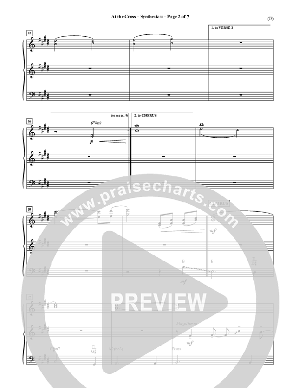 At The Cross Synth (Reuben Morgan)