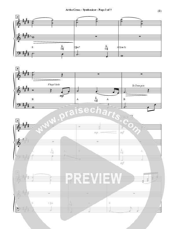 At The Cross Synth (Reuben Morgan)