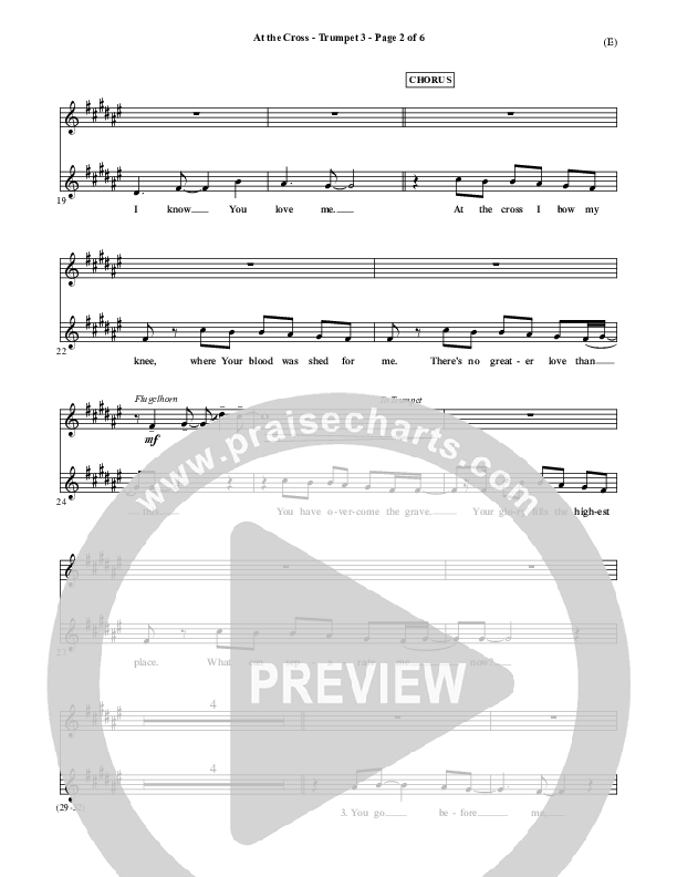 At The Cross Trumpet 3 (Reuben Morgan)