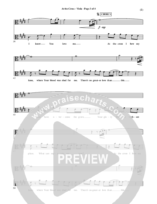 At The Cross Viola (Reuben Morgan)