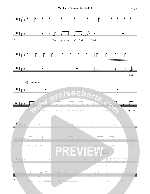 We Shine Bassoon (FEE Band)