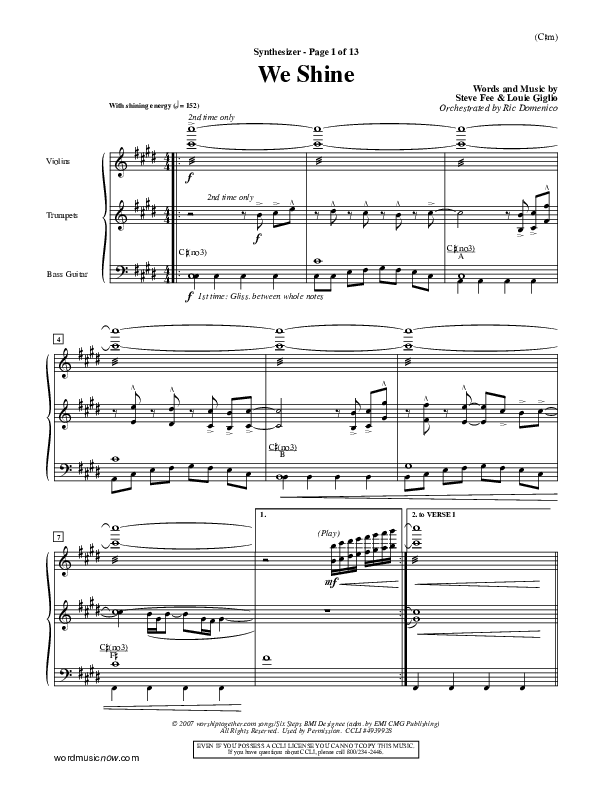 We Shine Synth (FEE Band)