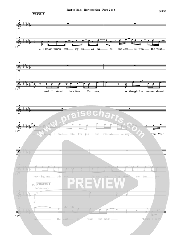 East To West Bari Sax (Mark Hall)