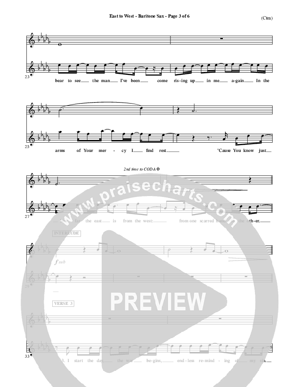 East To West Bari Sax (Mark Hall)