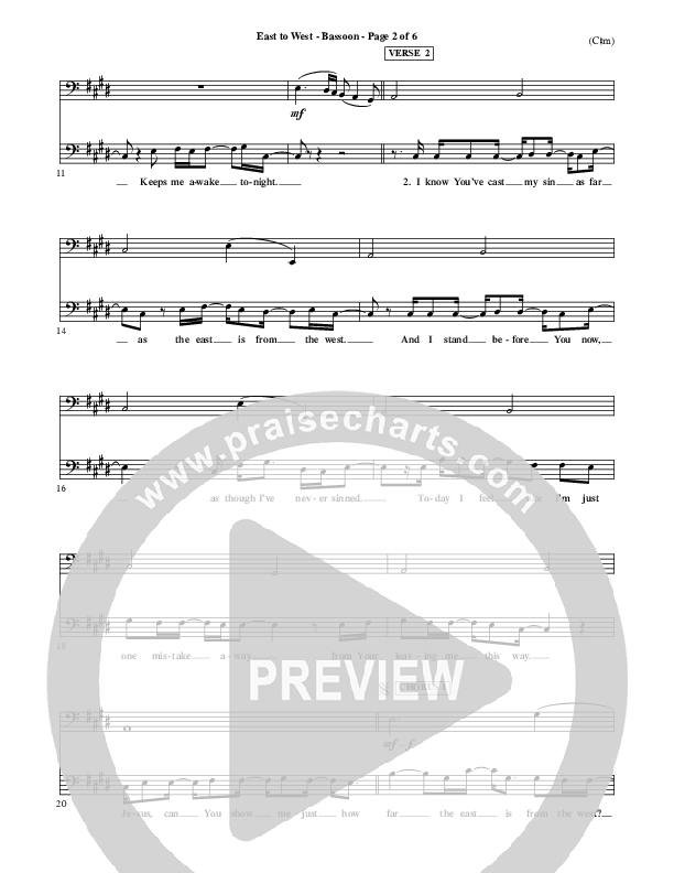 East To West Bassoon (Mark Hall)