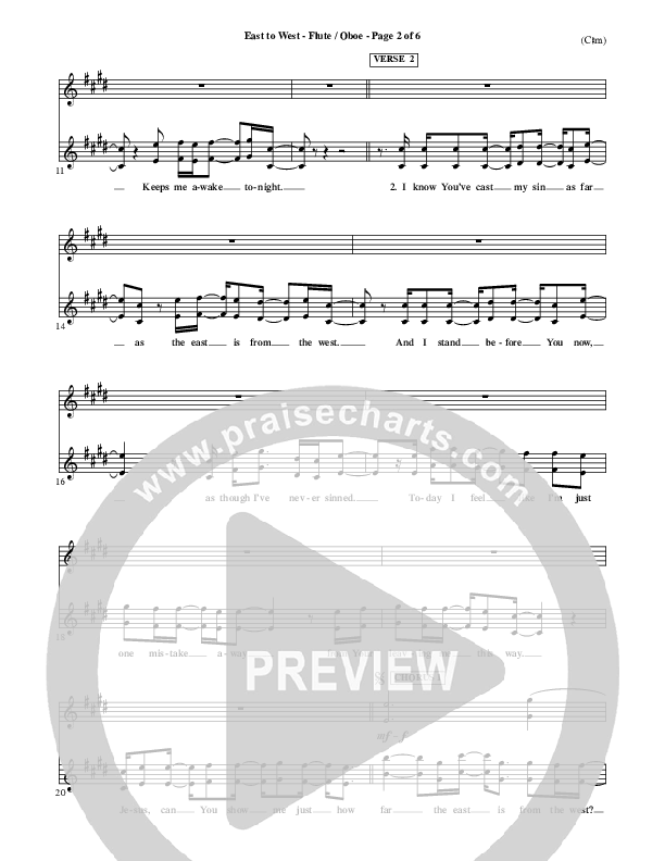 East To West Flute/Oboe (Mark Hall)