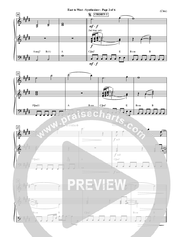 East To West Synth (Mark Hall)