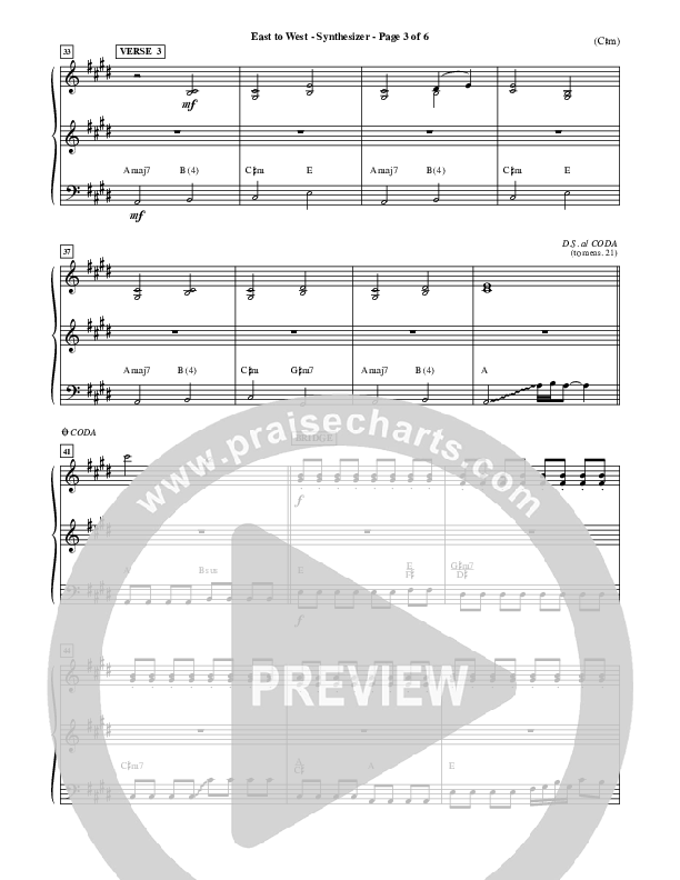 East To West Synth (Mark Hall)