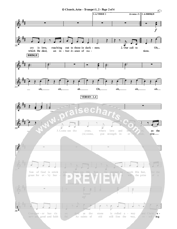 O Church Arise Trumpet 1,2 (Keith & Kristyn Getty)