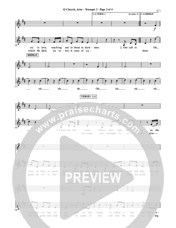 O Church Arise Trumpet 3 (Keith & Kristyn Getty)