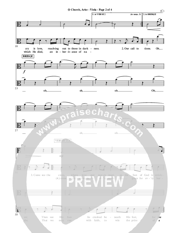 O Church Arise Viola (Keith & Kristyn Getty)