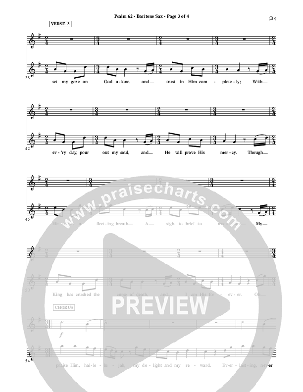 Psalm 62 Bari Sax (Stuart Townend)