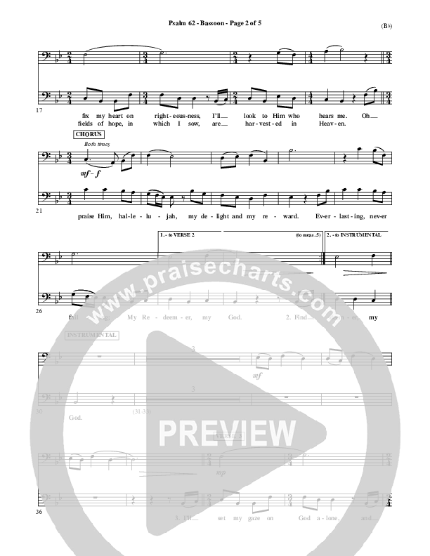 Psalm 62 Bassoon (Stuart Townend)