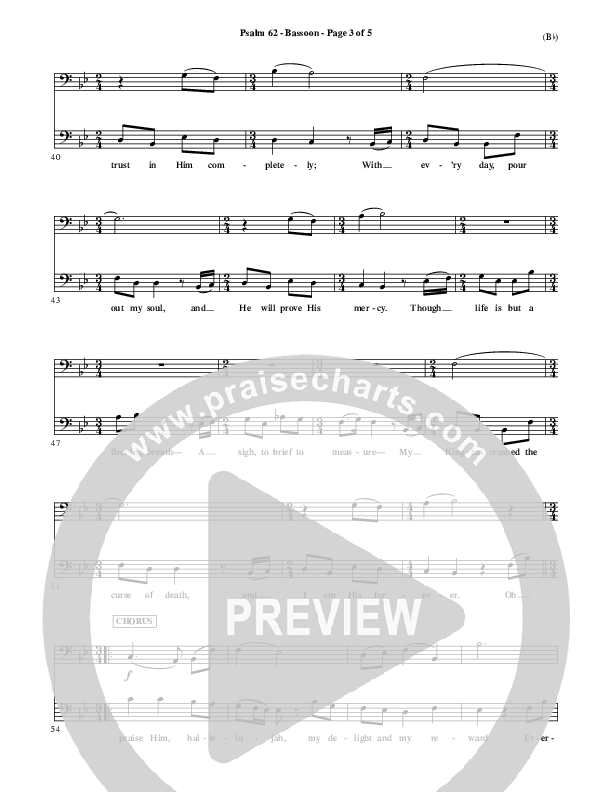 Psalm 62 Bassoon (Stuart Townend)