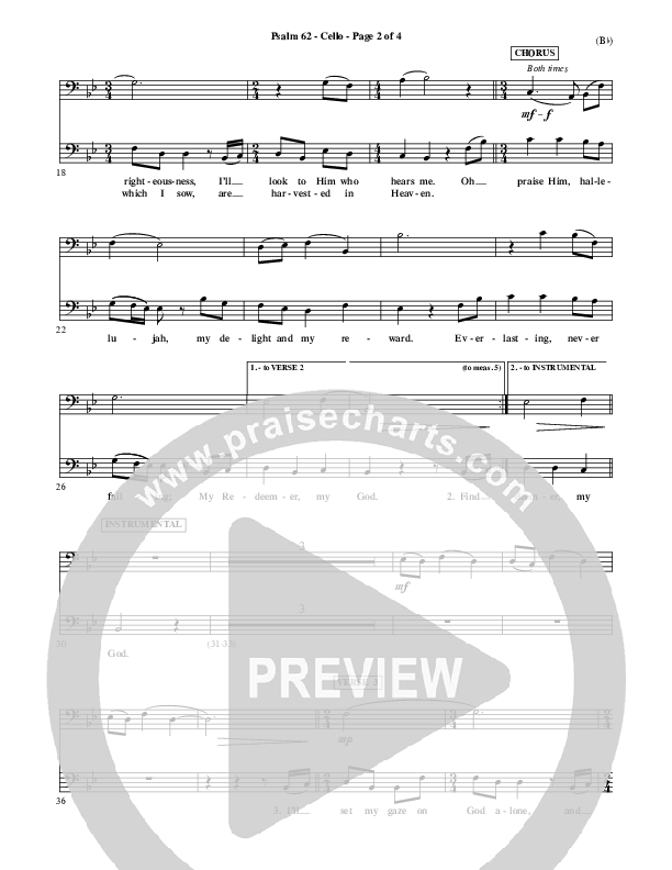 Psalm 62 Cello (Stuart Townend)