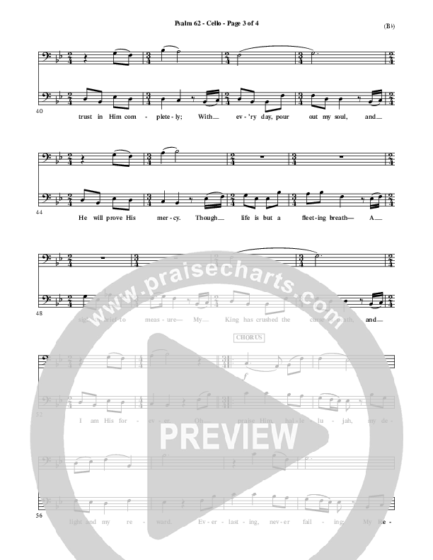 Psalm 62 Cello (Stuart Townend)