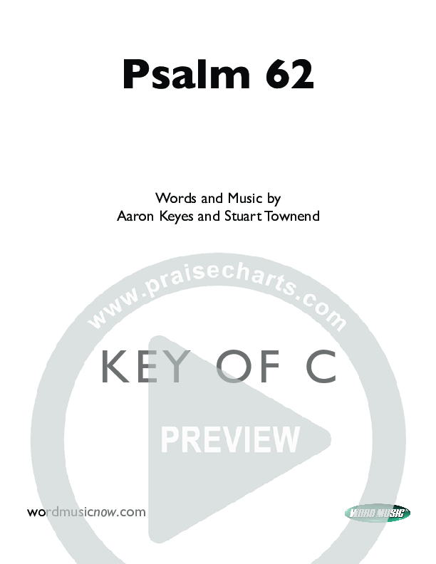 Psalm 62 Cover Sheet (Stuart Townend)