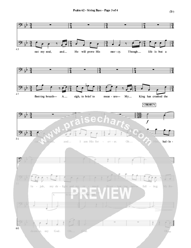 Psalm 62 Double Bass (Stuart Townend)