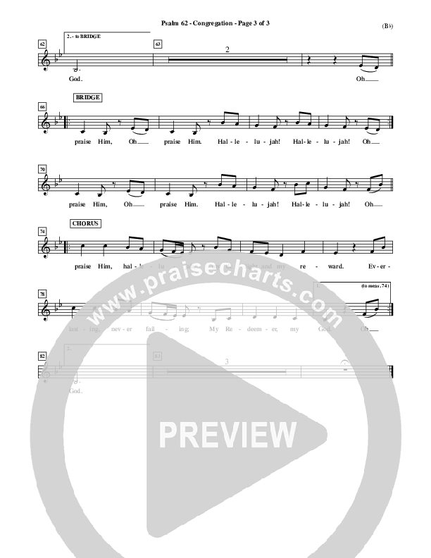 Psalm 62 Lead Sheet (Stuart Townend)