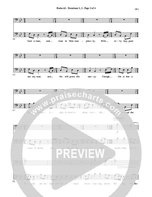 Psalm 62 Trombone 1/2 (Stuart Townend)