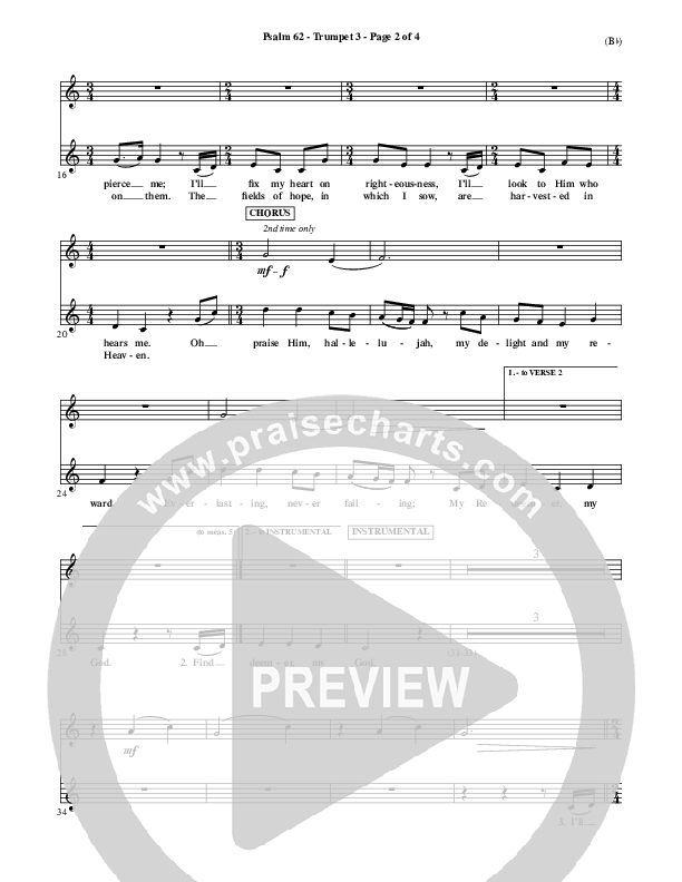 Psalm 62 Trumpet 3 (Stuart Townend)