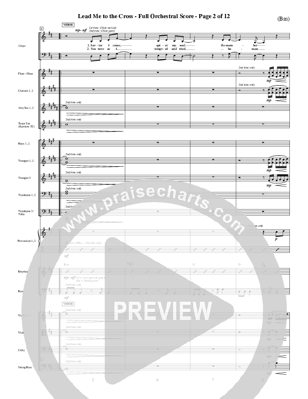 Lead Me To The Cross Orchestration (Brooke Fraser)