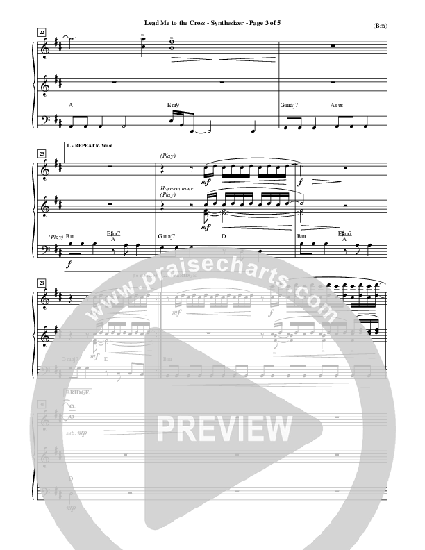 Lead Me To The Cross Synth (Brooke Fraser)