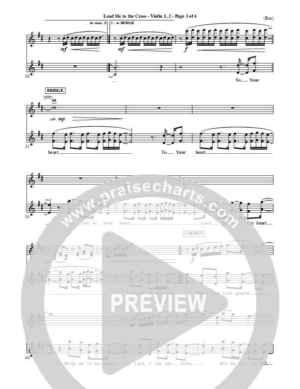 Lead Me To The Cross Viola (Brooke Fraser)