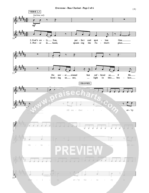 Overcome Bass Clarinet (Jon Egan)