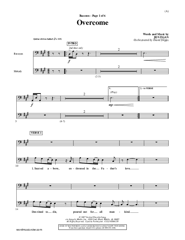 Overcome Bassoon (Jon Egan)