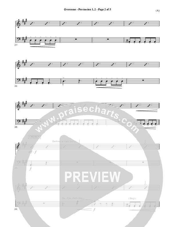 Overcome Percussion 1/2 (Jon Egan)