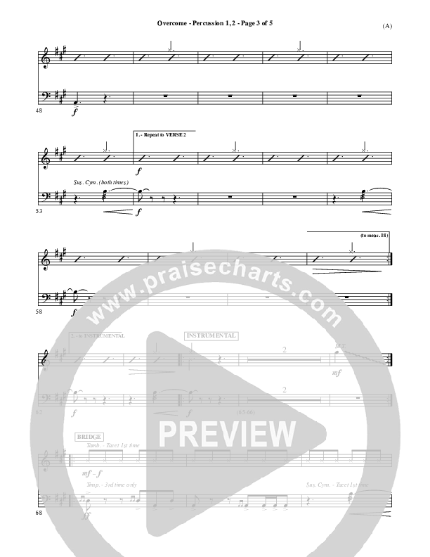 Overcome Percussion 1/2 (Jon Egan)