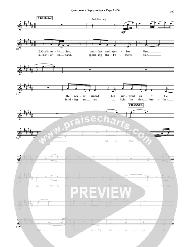 Overcome Soprano Sax (Jon Egan)