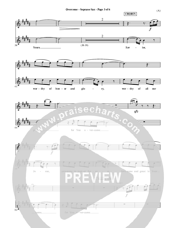 Overcome Soprano Sax (Jon Egan)