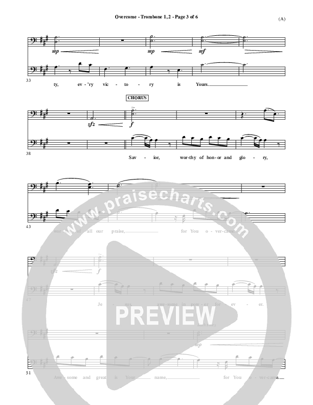 Overcome Trombone 1/2 (Jon Egan)