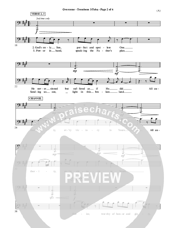 Overcome Trombone 3/Tuba (Jon Egan)