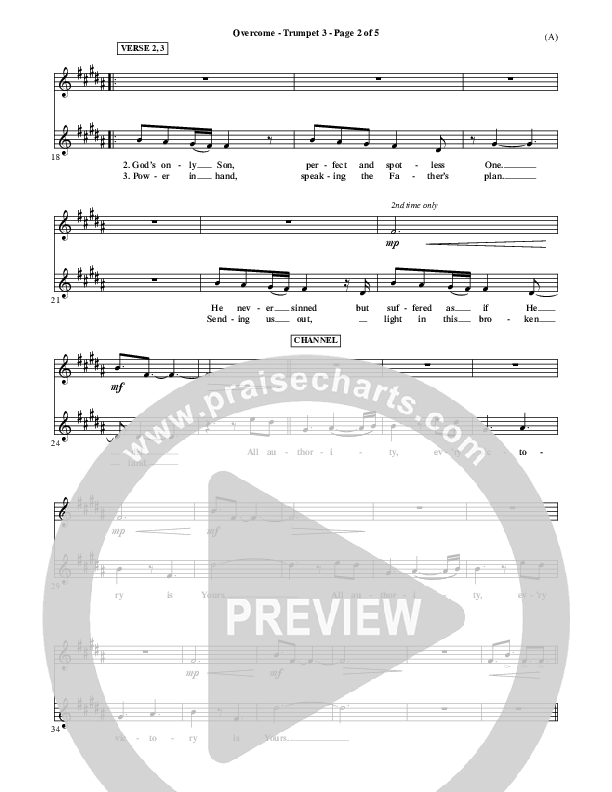 Overcome Trumpet 3 (Jon Egan)